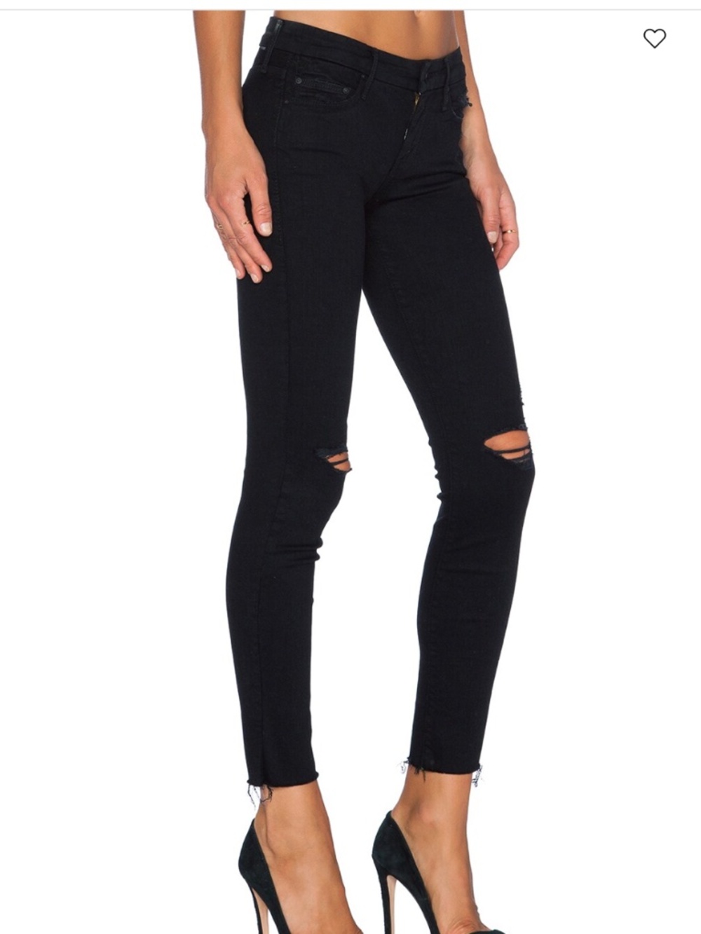 NWOT MOTHER Looker in Guilty as Sin Jeans
